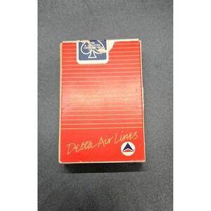 Vintage Delta Airlines Playing Cards Arrco Playing Card‎ Co Made In USA